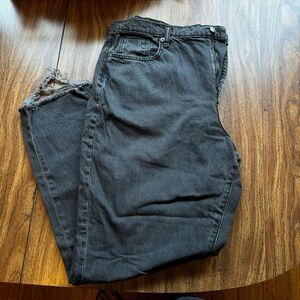 Black Boyfriend Jean Size 16/33 High Rise